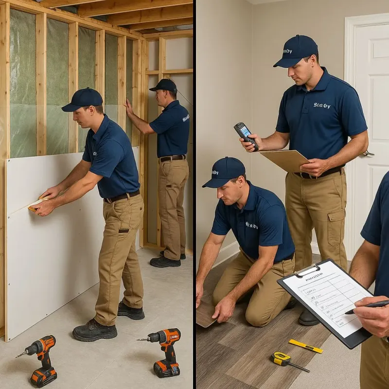 Repairs and Reconstruction process in Winters, CA