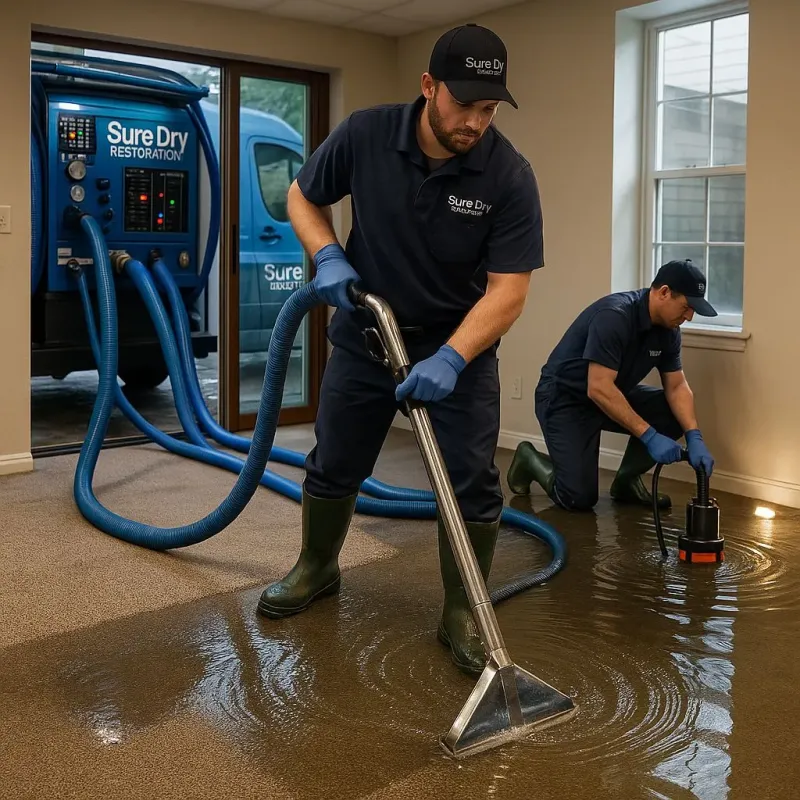 Water Extraction and Removal process in Winters, CA